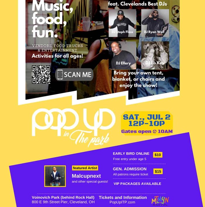 Pop Up In The Park Cleveland OH This Is Cleveland Pop Up In The Park Cleveland OH This Is Cleveland